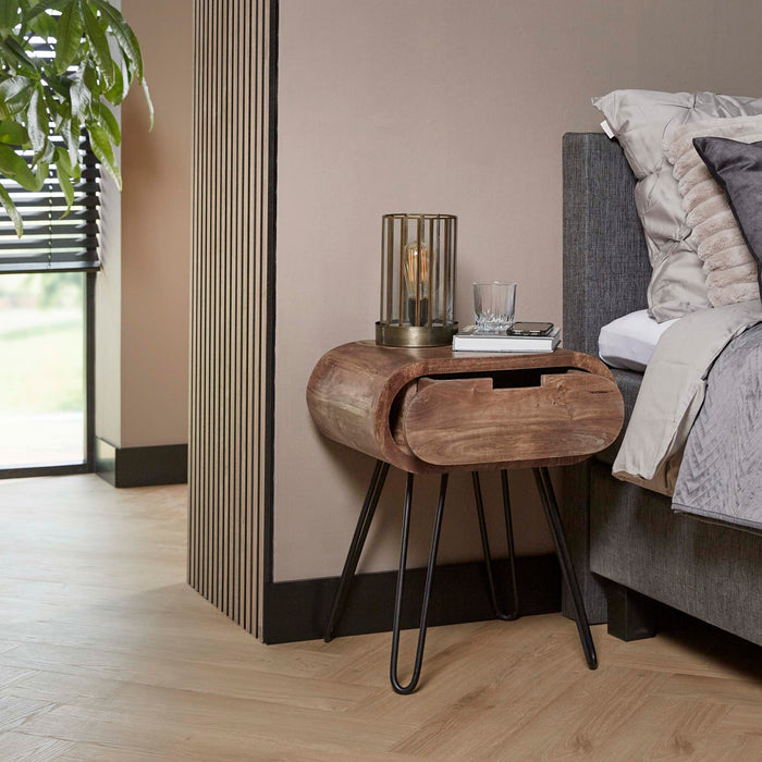 Nachtkastje Barrel | 50cm