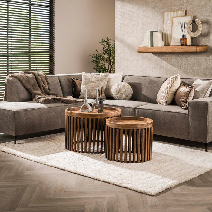 Salontafelset Tweak | Bruin 65/50cm