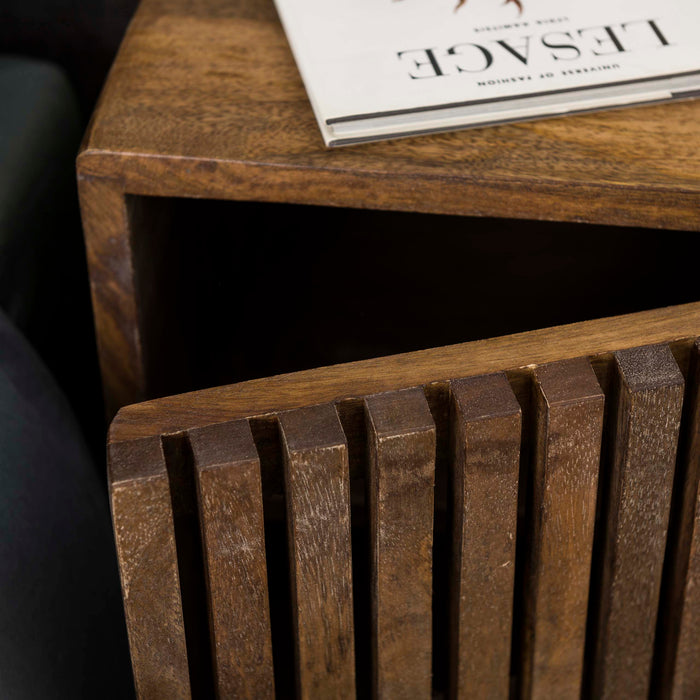 Nachtkastje Tweak set/2 | Bruin 40cm