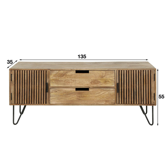 TV-Meubel Tweak | Bruin 135cm