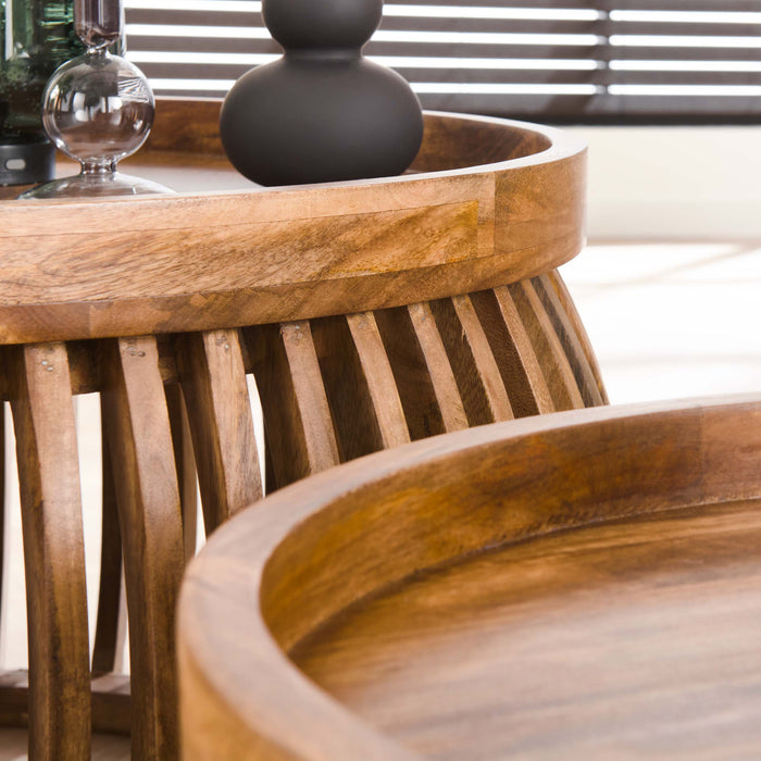 Salontafelset Tweak Curve | Bruin 78/55cm