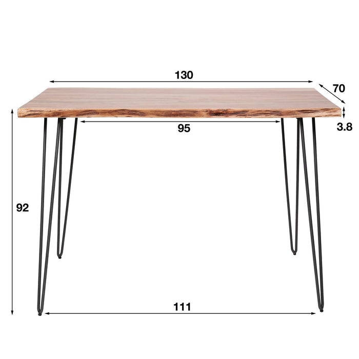 Bartafel Edge Naturel - 130cm