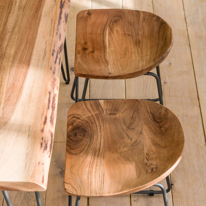 Kruk Ergo - Massief Acacia