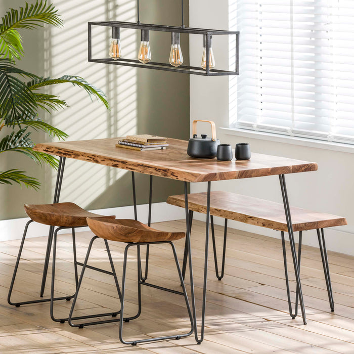 Kruk Ergo - Massief Acacia