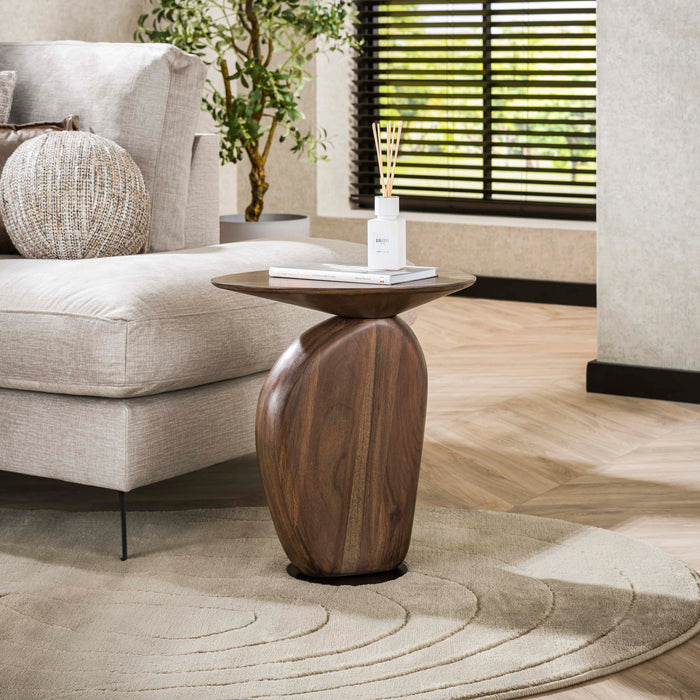 Bijzettafel Art Solid | Brown 45cm