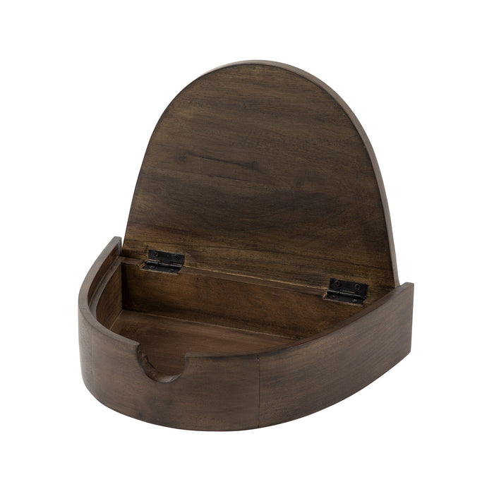 Nachtkastje Cove | Donkerbruin 34cm