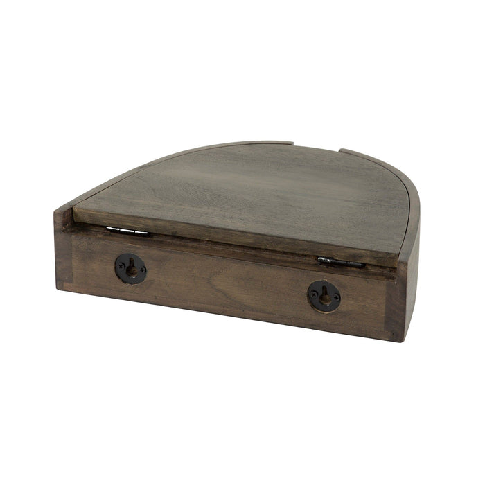 Nachtkastje Cove | Donkerbruin 34cm