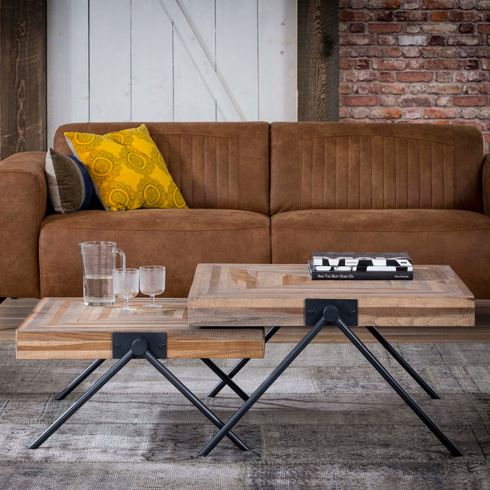 Salontafel Teca Balance | Teak 70cm