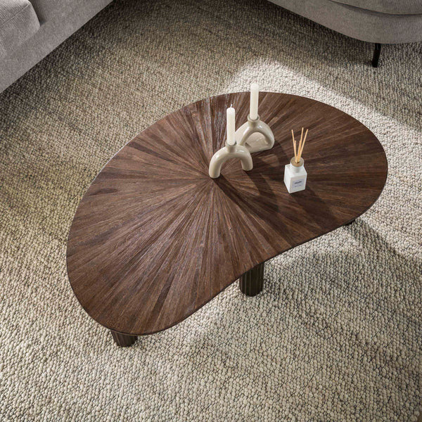Salontafel Maya Organic | espresso 110cm