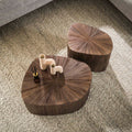 Salontafelset Maya Teak vierhoekig | espresso 73/53cm