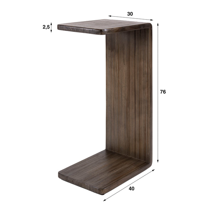 Overzettafel Maya Teak | Espresso