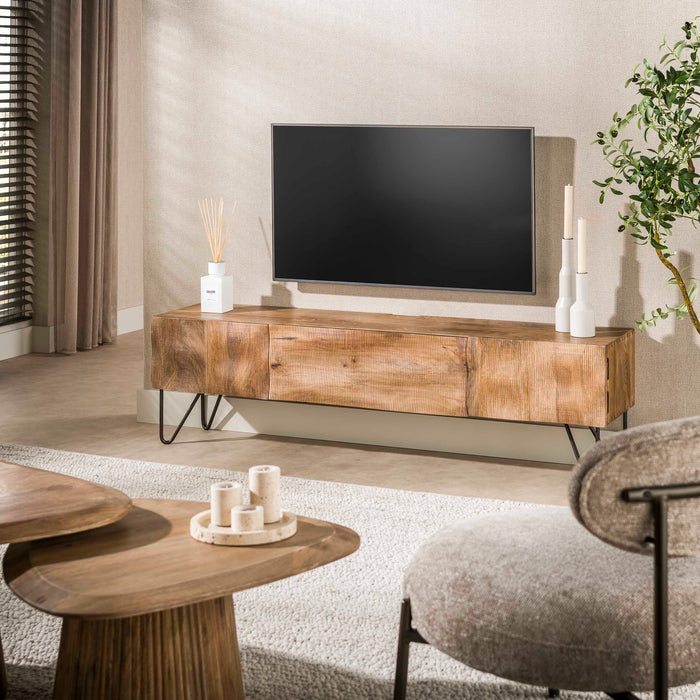 TV-Meubel Ocean | Lichtbruin 160cm ( Zwevend / Staand )