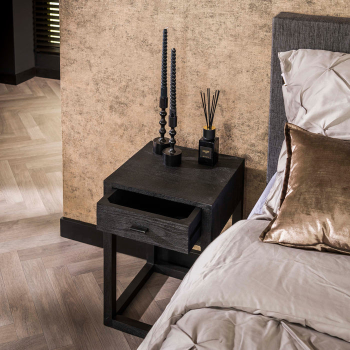 Nachtkastje Black Square | 35cm