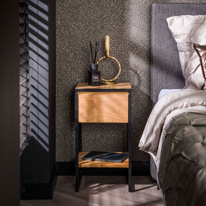 Nachtkastje Straight Wood XS | 30cm