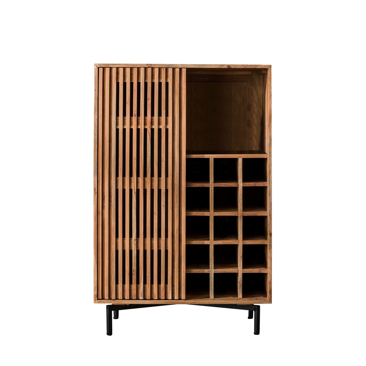 Wijnkast Slide | Massief acacia