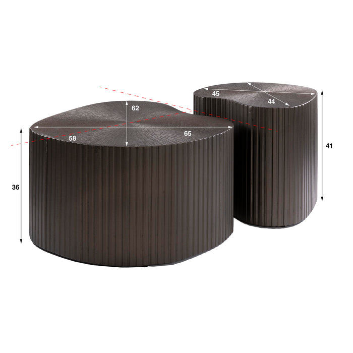 Salontafel Maya Ray | Brons