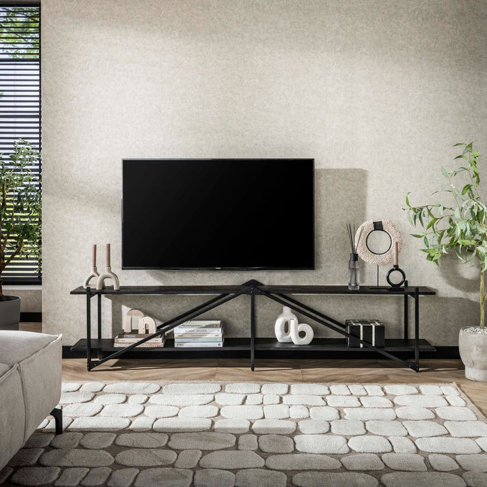TV-Meubel Piega | Black 220cm