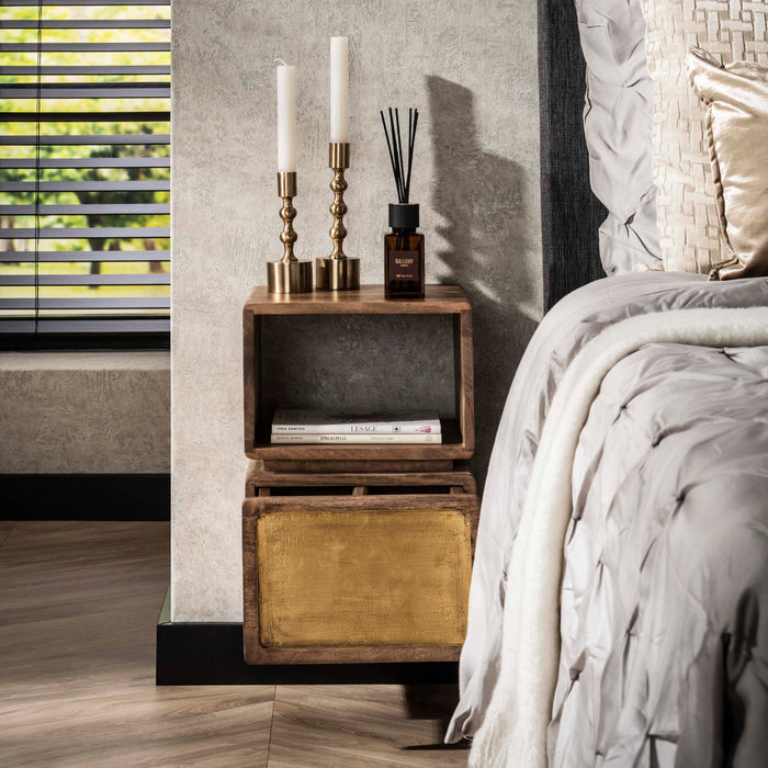 Nachtkastje Brass XS | 30cm