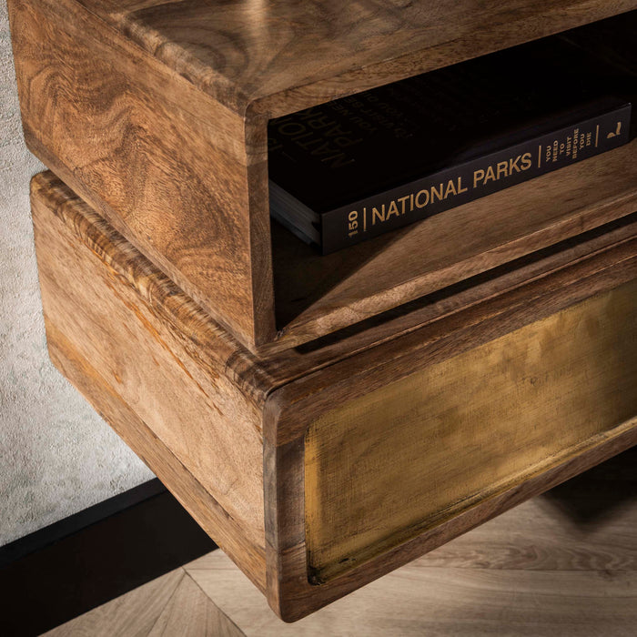 Nachtkastje Brass | 40cm