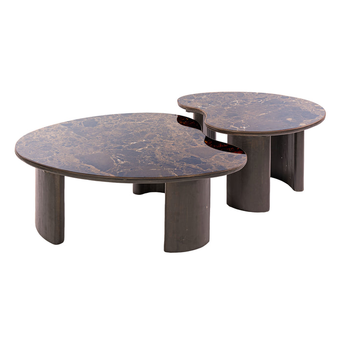 Salontafelset Empera Niervormig Set van 2