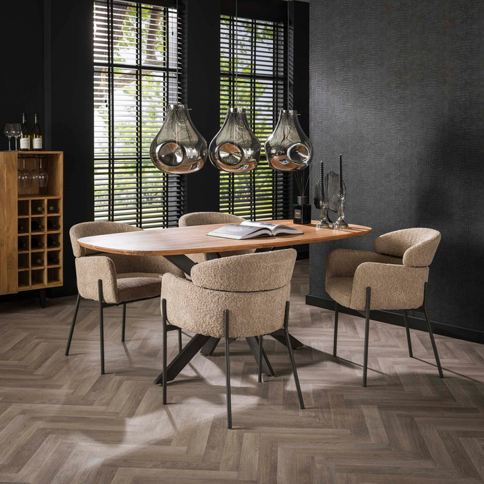 Eettafel Arhus Naturel - 180cm | Deens Ovaal