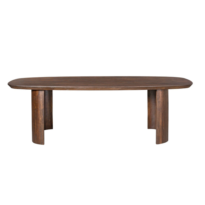 Eettafel Maré Brown - 200cm | Deens Ovaal