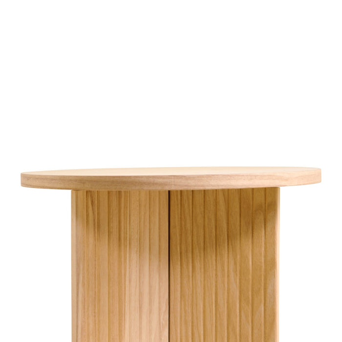 Bijzettafel Kim | Naturel Ø43cm