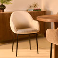 Eetkamerstoel Zara – Stof Beige