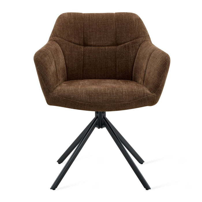 Eetkamerstoel Jesse – Stof Choco