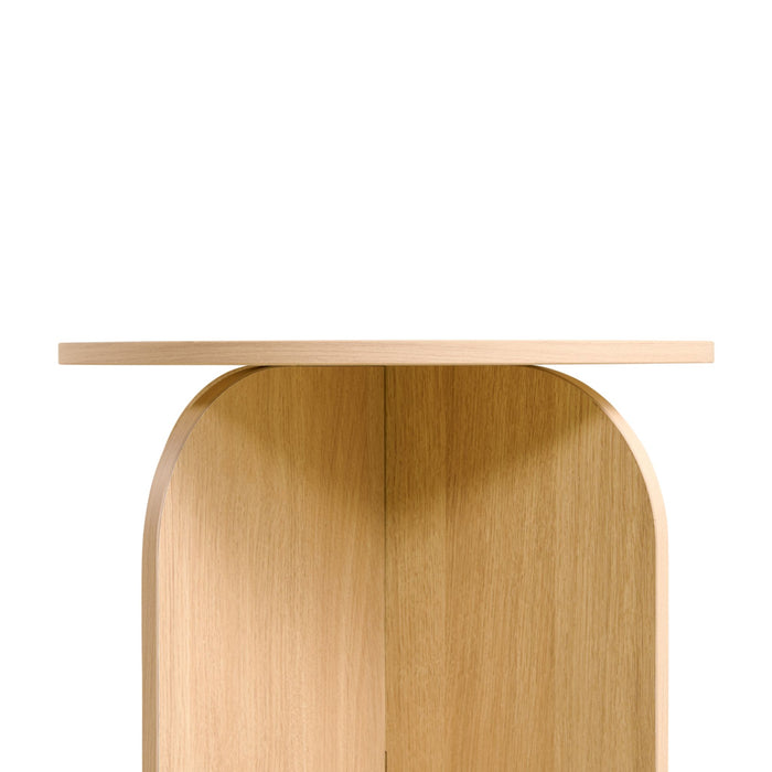 Bijzettafel Felix | Naturel Ø45cm