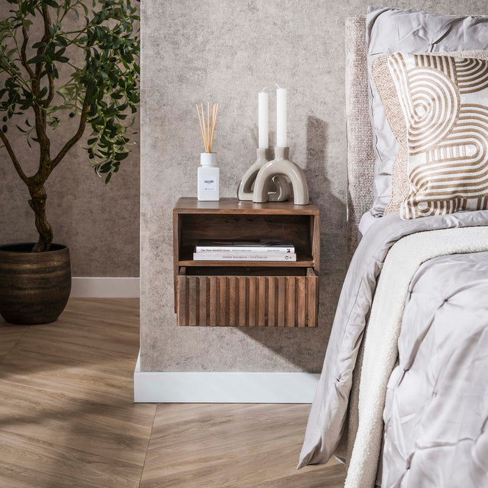 Nachtkastje Carve open vak | 35cm