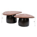 Salontafel Melta Set van 2 | Bruin