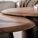 Salontafel Melta Set van 2 | Bruin