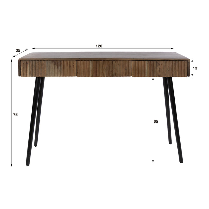 Haltafel Carve | Bruin