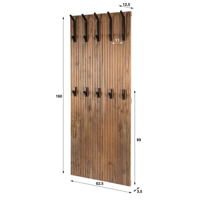 Kapstok Panel | Bruin