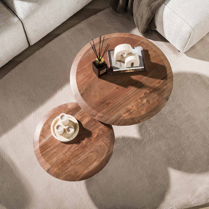 Salontafel Rona set van 2 | Bruin
