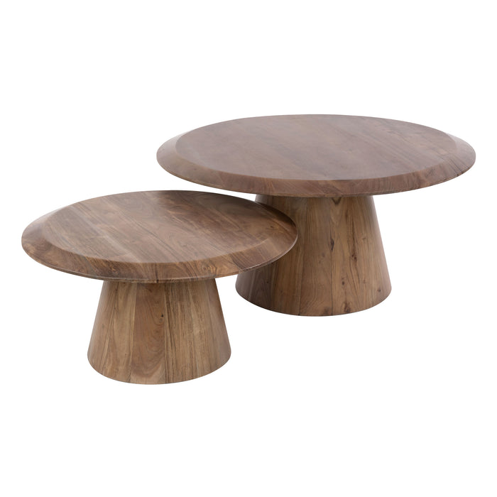 Salontafel Rona set van 2 | Bruin