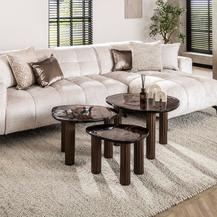 Salontafel Eclipse M | Antiek Koper 62cm