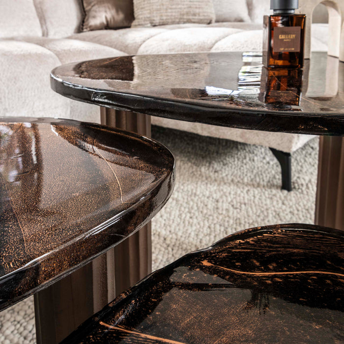 Salontafel Eclipse M | Antiek Koper 62cm