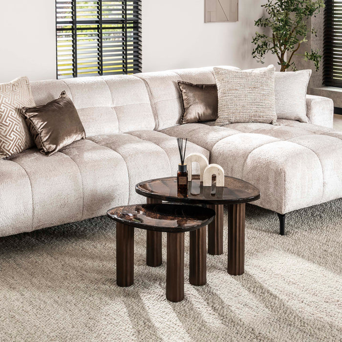 Salontafel Eclipse M | Antiek Koper 62cm