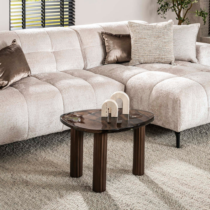 Salontafel Eclipse M | Antiek Koper 62cm