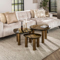Salontafel Eclipse L | Antiek Goud 70cm