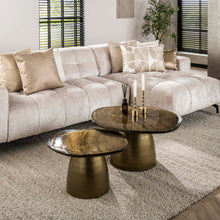 Salontafelset Eclipse | Antiek Goud 80/60cm
