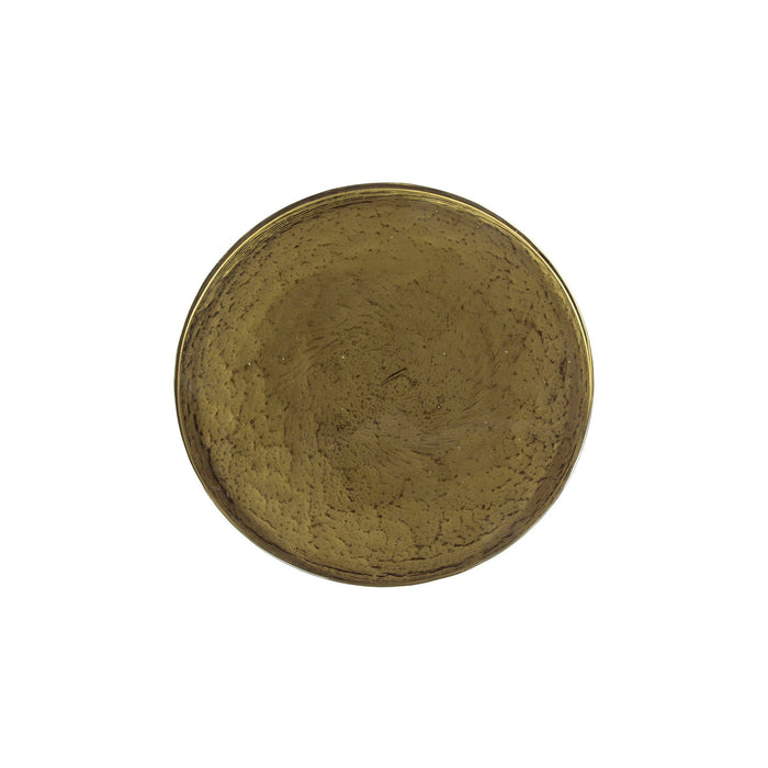 Bijzettafel Eclipse Drop | Antiek Goud Ø30cm