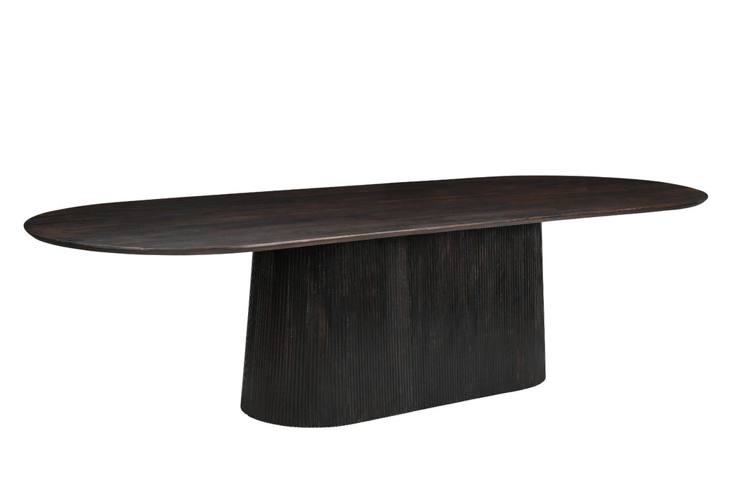 Eettafel Salvator Walnut - 300cm | Ovaal