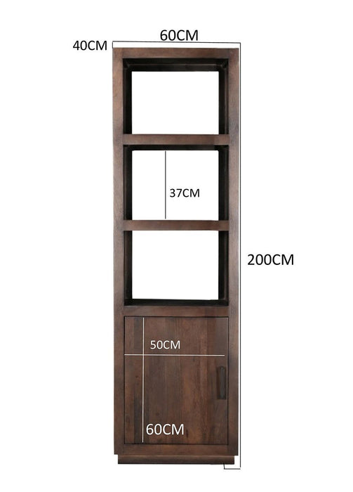 Wandkast Jaxx | Brown 60cm