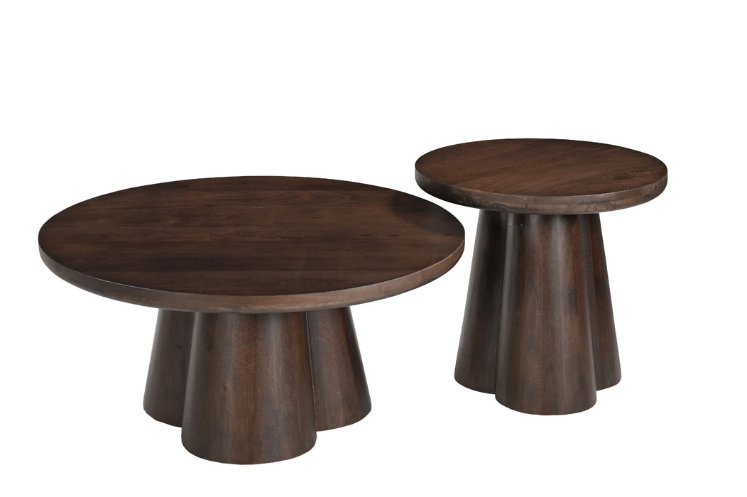 Salontafel Clubs | Bruin 50cm