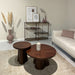 Salontafel Clubs | Bruin 50cm