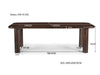Eettafel Badou | Bruin 240cm