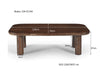 Salontafel Badou | Bruin 120cm